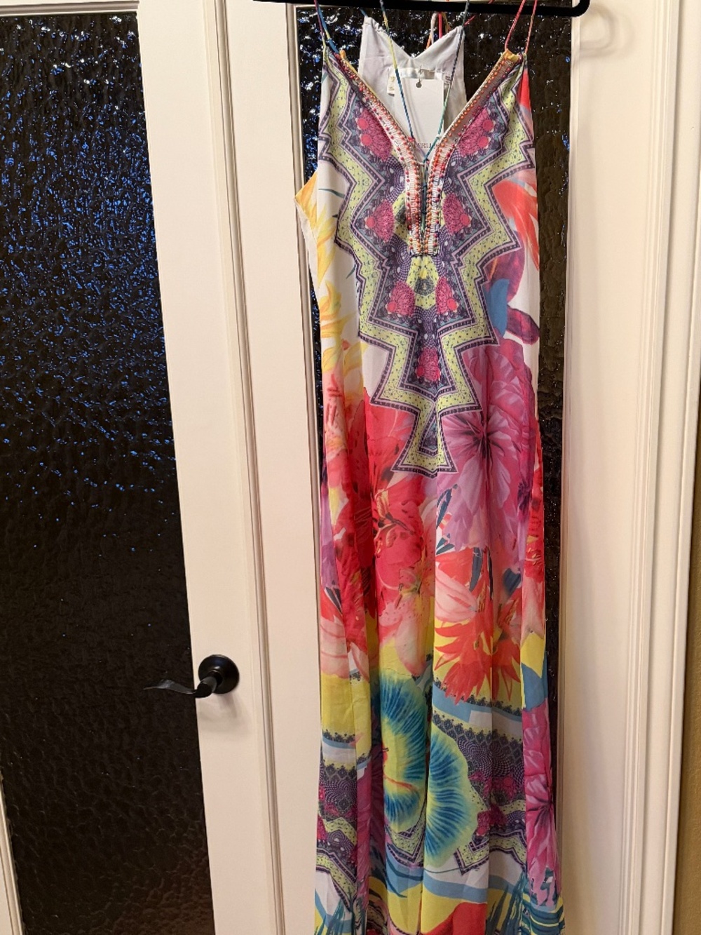 Wanderlujo Beaded Maxi Dress